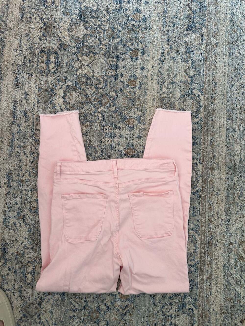 Maison Jules Skinny Ankle Jeans Pink Size 8/29 - Picture 4 of 5